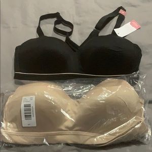 Two Cacique lightly lines lounge bra